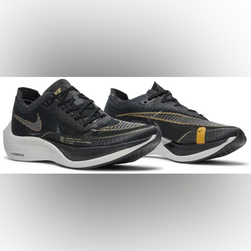 Nike ZoomX Vaporfly NEXT% 2 'Black Metallic Gold Coin'